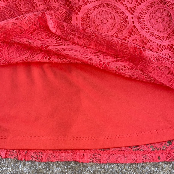 Short sleeve top tunic coral size L - Picture 9 of 14